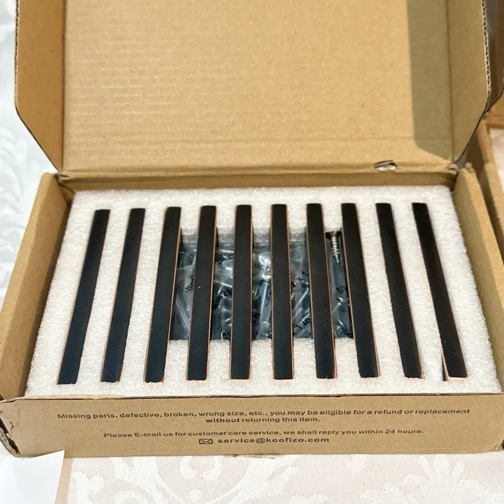 Koofizo Oil Rubbed Bronze Cabinet Pulls Handles Drawer (10-4
